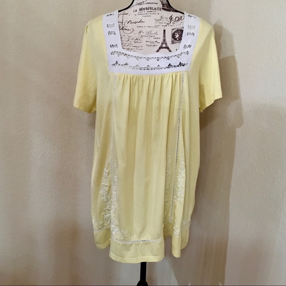 Woman Within Yelow Top